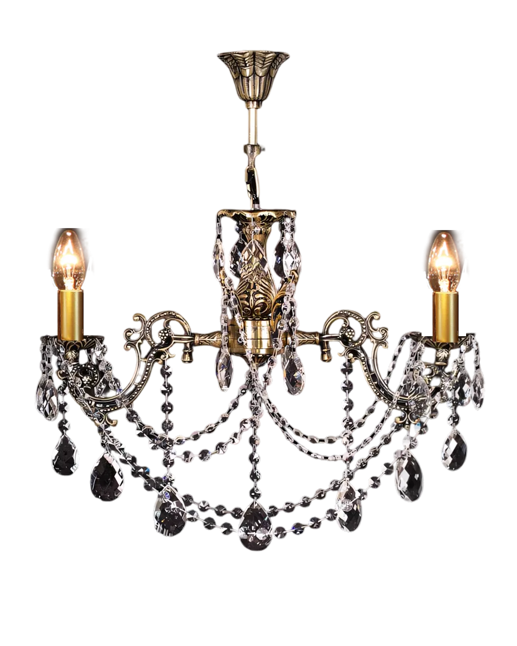Люстра Belonna арт. 02-01 из латуни — Brass Art